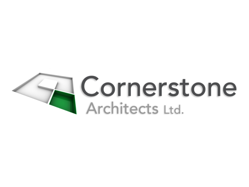 Cornerstone Architects logo on white background